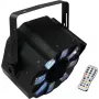 Apparecchio di illuminazione EUROLITE Flower Effect Light FE-700 LED 7 colori, compatto effetto palco/discoteca