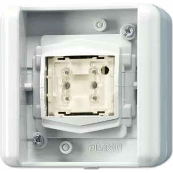 Interruttore luce Jung 8471.01 LED W — comando a leva, bianco, unipolare