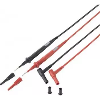 VOLTCRAFT cavo di misura di sicurezza 1,00 m nero, rosso MS-7 (VC-10982495)