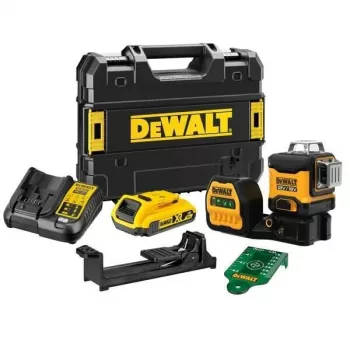 Livella laser DeWalt DCE089D1G18-QW raggio verde autonivelante 360° con compatibilità ricevitore