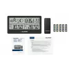 Stazione meteo BLAUPUNKT WS20BK — display per temperatura e umidità interna/esterna, nero, 1 sensore, LCD, a batteria