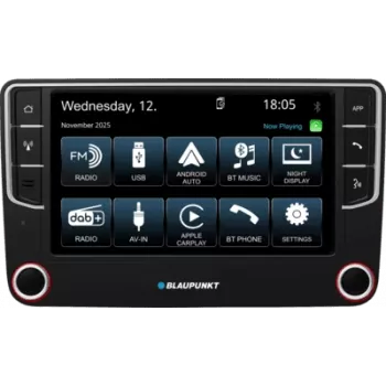 Autoradio multimediale 2DIN BLAUPUNKT Wolfsburg 648 DAB con CarPlay e Android Auto