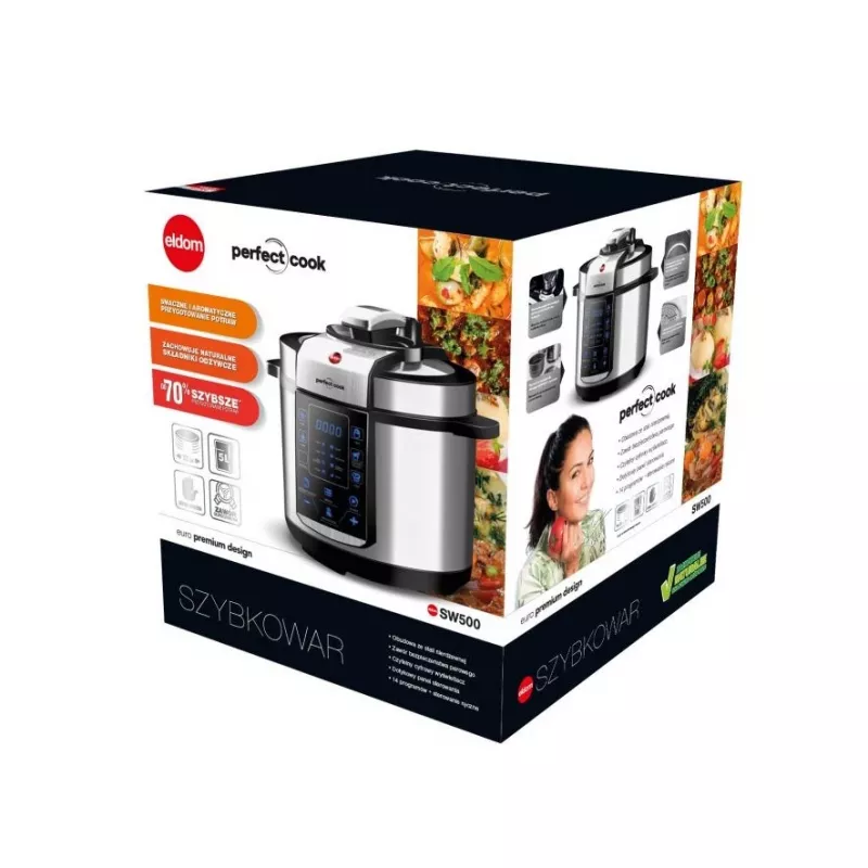 ELDOM SW500 PERFECT COOK 5 L acciaio inox 900 W