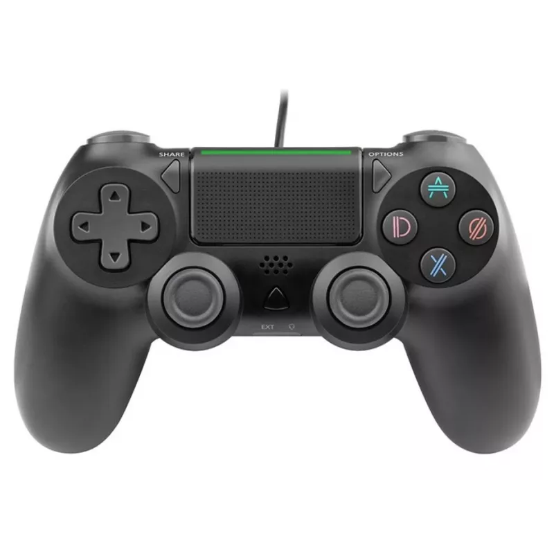 Gamepad con cavo TRACER SHOGUN PRO nero — 16 tasti, analogico/digitale, cavo 1,5 m, vibrazione, PC/PS4/PS3