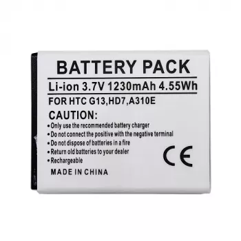 Batteria Extra Digital HTC HD3 HD7 Wildfire S