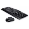 Tastiera wireless Logitech MK330 US nero