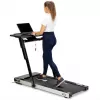 HMS LOOP12 MULTI tapis roulant elettrico con scrivania 1-12 km/h, nero