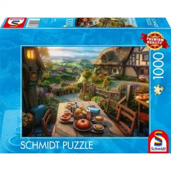 Puzzle Schmidt Spiele 'Colazione con vista' 1000 pezzi, larghezza 693 mm