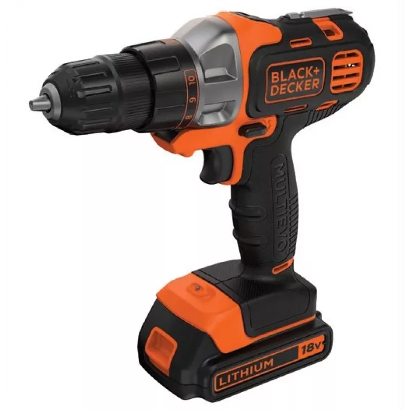 Trapano Black & Decker MT218KB 800 U/min nero, arancione 1,46 kg