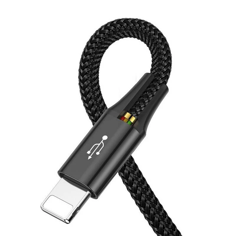 Cavo USB Baseus Fast 4in1 2xUSB-C / Lightning / Micro 3.5A 1.2m (nero)