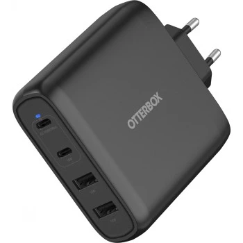 Caricabatterie da parete OTTERBOX 78-81343 100W GaN con 2× USB-C e 2× USB-A