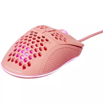 Deltaco mouse da gaming leggero, RGB (GAM-108-P)