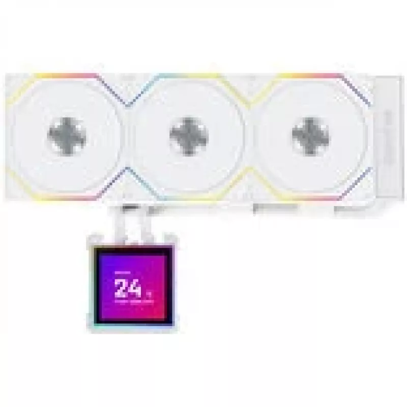 Dissipatore CPU a liquido all-in-one lian li HydroShift II LCD-S 360mm con RGB e display LCD