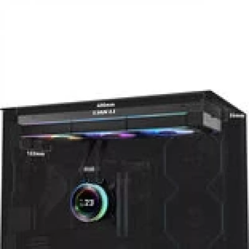 Dissipatore a liquido all-in-one per processore Lian Li GA II Hydroshift II LCD-C 360CL 12 cm nero 1 pz.