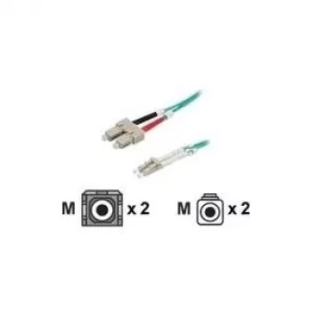 Cavo patch in fibra ottica ROLINE OM3 50/125 µm LC/SC 3 m