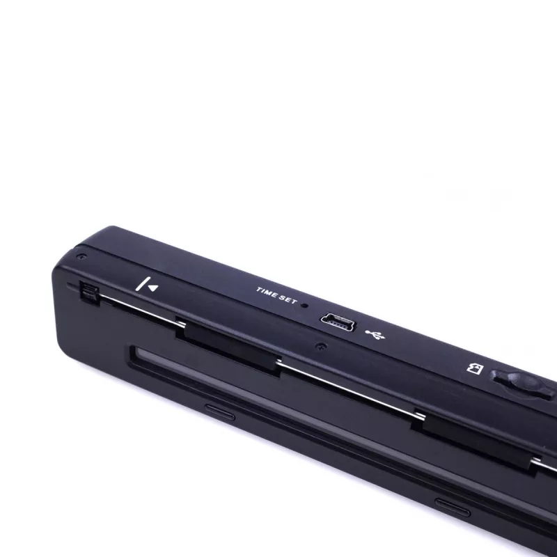 Pen-Scanner MEDIA-TECH MT4090, nero, display LED, USB 2.0, MicroSD, batteria AAA