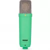 NT1 Signature + cavo XLR + braccio da studio da tavolo, microfono verde chiaro, bundle