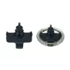 Griglia elettrica Beper BB.200 — superficie antiaderente, design compatto