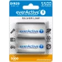 Batteria ricaricabile everActive EVHRL20-5500 D NiMH 1,2 V 5500 mAh, confezione da 2
