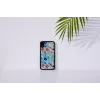 Custodia protettiva iKins per iPhone XR – nero design Poppin Rock