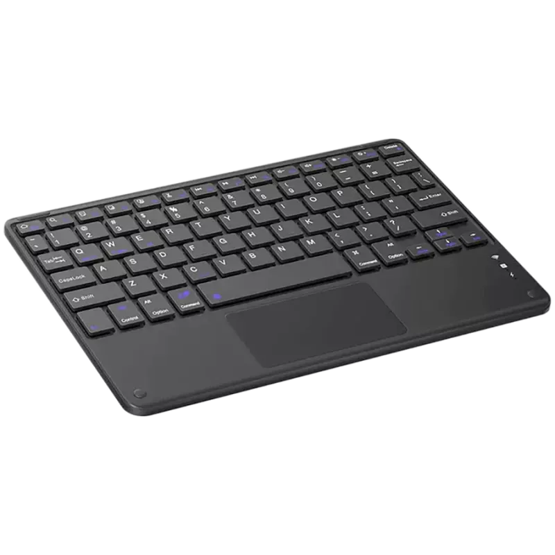 Tastiera Bluetooth Blackview K2, 242,3 x 168,7 x 6,5 mm, Bluetooth 3.0, batteria ricaricabile 280 mAh, Windows, Android, iOS, nero