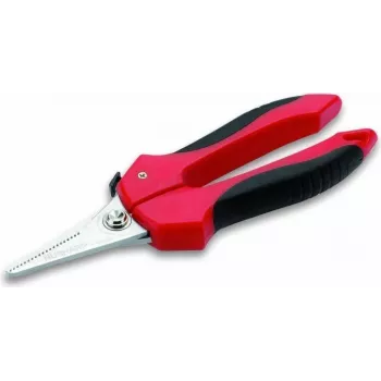 Forbici Cimco 120122 universali taglio dritto nero rosso