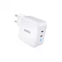 Alimentatore CHOETECH Charger GaN 2x USB-C 100W PD, modello PD6008