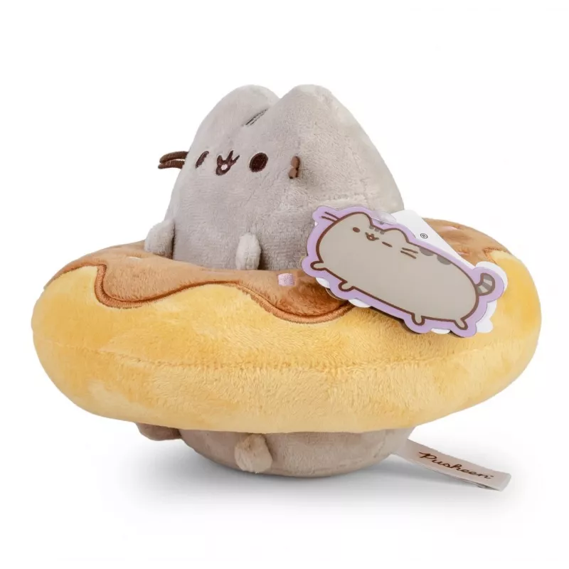 Pusheen in a Chocolate Donut mascotte