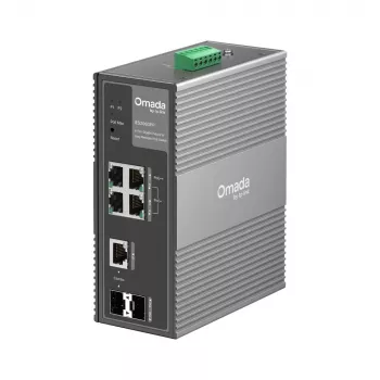 Switch di rete TP-Link IES206GPP managed Gigabit Ethernet (10/100/1000) Power over Ethernet (PoE) nero