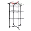 Stendibiancheria da parete VILEDA Mixer 3 Ultimate — acciaio, 30 m di stenditura, pieghevole, ruote, 131×93×71 cm