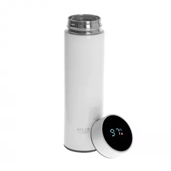 Adler | Thermos | AD 4506w | Materiale acciaio inox/silicone | Bianco