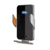 Xblitz FX4 Elegance Supporto auto automatico per telefono con ricarica wireless, montaggio sulla bocchetta dell'aria