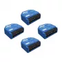 Interruttore intelligente Shelly 1 Gen3 – wireless, 240 V AC, case in plastica, 42×16×37 mm, confezione da 4