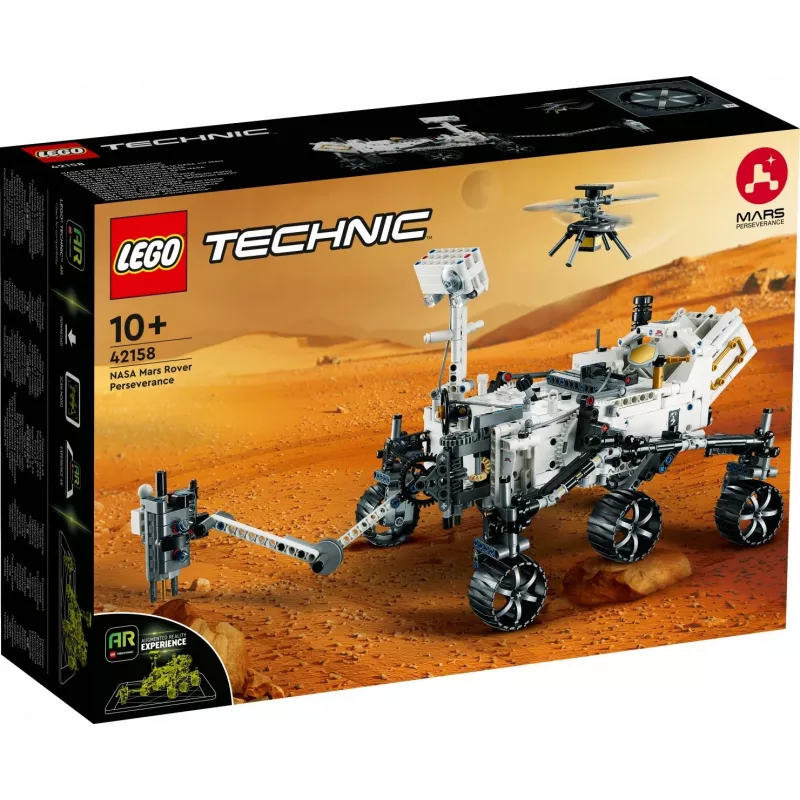 LEGO Technic NASA Mars Rover Perseverance set spaziale con esperienza app AR set di scoperta scientifica impara sulla tecnica dei veicoli giocattolo da costruzione