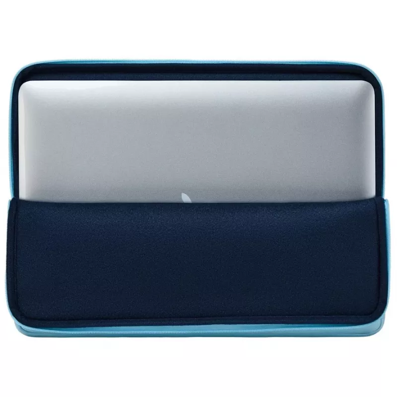 Custodia per laptop Rivacase Riva Szuzuka 15,6 pollici blu pastello, custodia protettiva imbottita