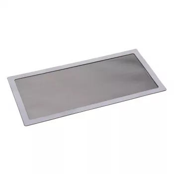 Filtro antipolvere DEMCiflex 0320 per case PC, 142×287 mm, nero/grigio