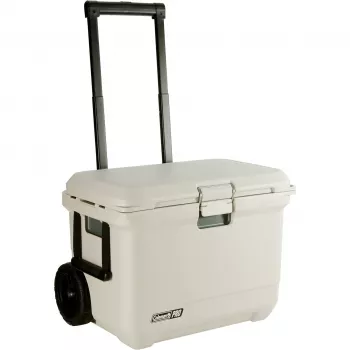 Coleman Pro 55QT Wheeled Cooler Box bianco 52L 120h