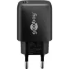 Goobay 65367 caricabatterie interno AC per laptop smartphone tablet nero