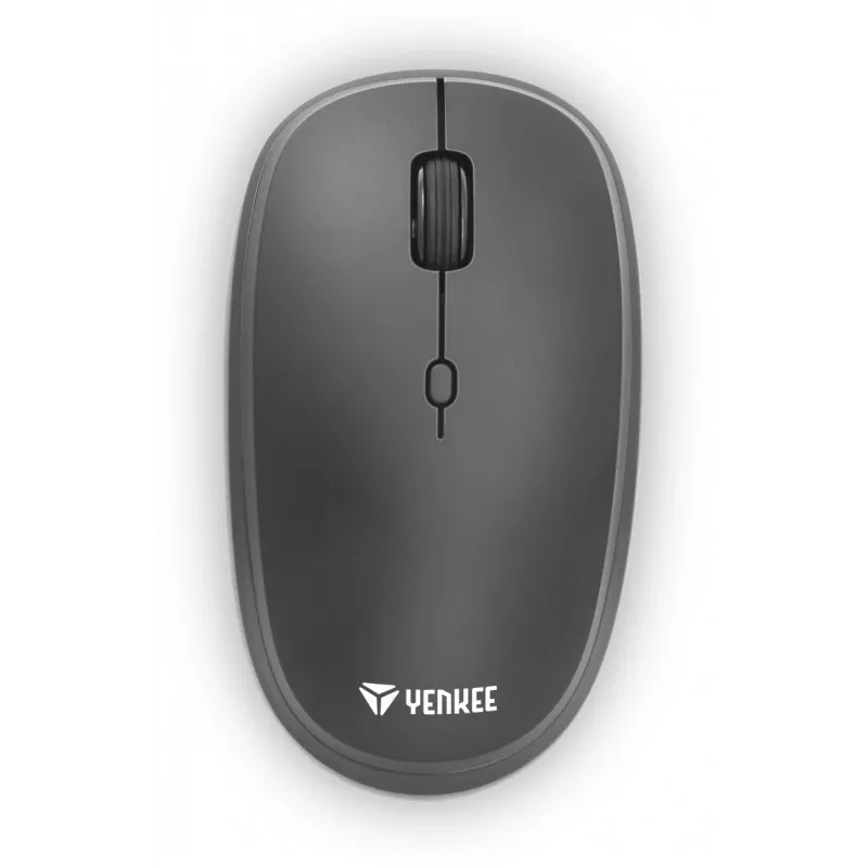 Set tastiera e mouse wireless YENKEE YKB 2008CS — 2,4 GHz USB, layout compatto