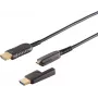 Set cavo HDMI ottico ShiverPeaks 30-02755 4K — lunghezza 75 m