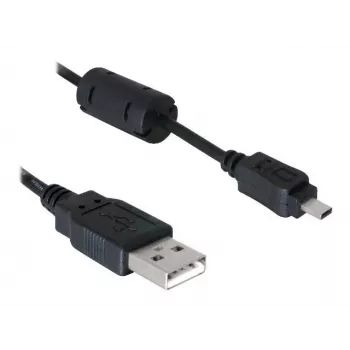 Cavo USB DeLOCK 1,83 m nero connettore maschio/femmina nichelato