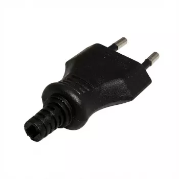 Connettore di alimentazione elettrico Bachmann 900.002 nero 2P