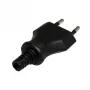 Connettore di alimentazione elettrico Bachmann 900.002 nero 2P