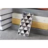 Custodia iKins per Apple iPhone 8/7 – design piramidi bianco
