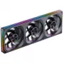 Ventola per case Jonsbo ZA-420BR PWM Reverse ARGB — 3×140 mm, nero