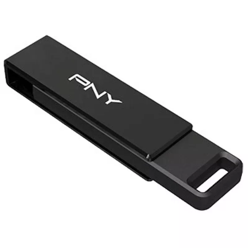 Chiavetta USB PNY Elite-X 64 GB USB Type-C 3.2 Gen 1 (3.1 Gen 1) nero (P-FDI64GELTXC-GE)