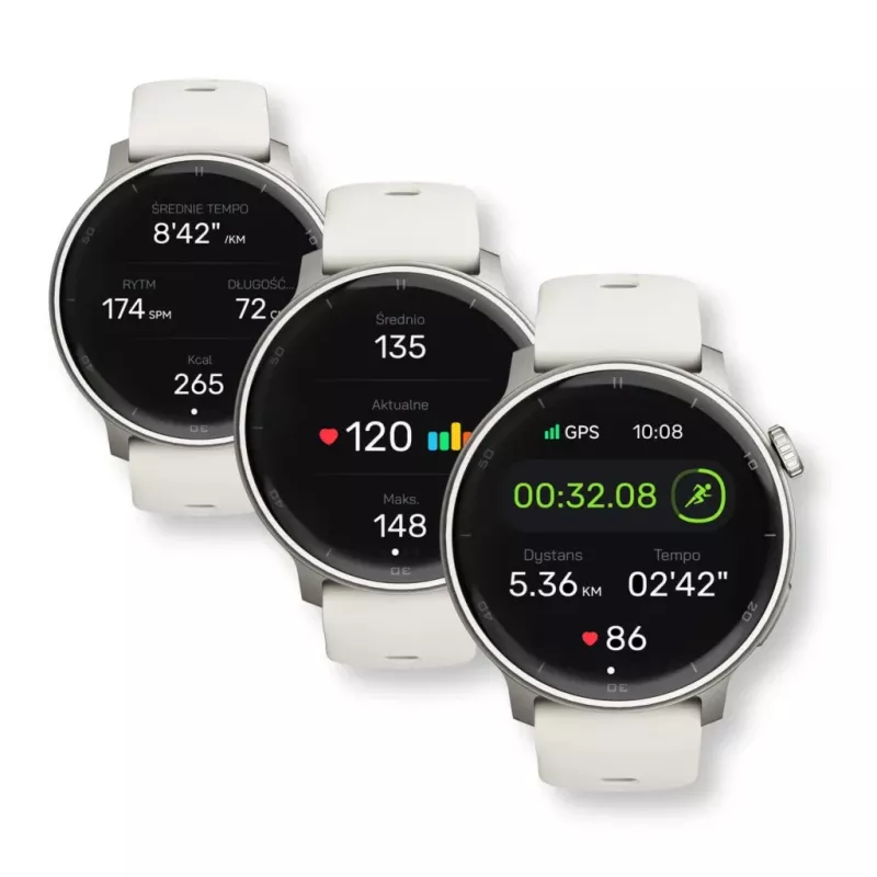 Smartwatch Stelio Activ GPS 46 mm argento STSWA101SR, GPS, cassa da 46 mm