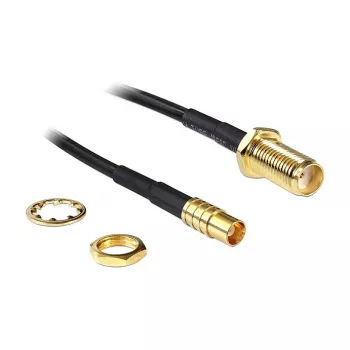 Cavo coassiale DeLOCK 88577 0,2m SMA MCX nero