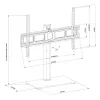 Supporto TV MACLEAN MC-386 per televisori da 32 inch a 75 inch, fino a 40 kg, VESA 600x400 mm, orientabile, da terra