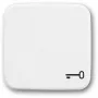 BUSCH-JAEGER bilanciere simbolo chiave 2520TR-214 Reflex SI bianco alpino 2520TR-214 (1731-0-0959)
